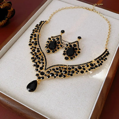 Isabella Midnight Crystal Set
