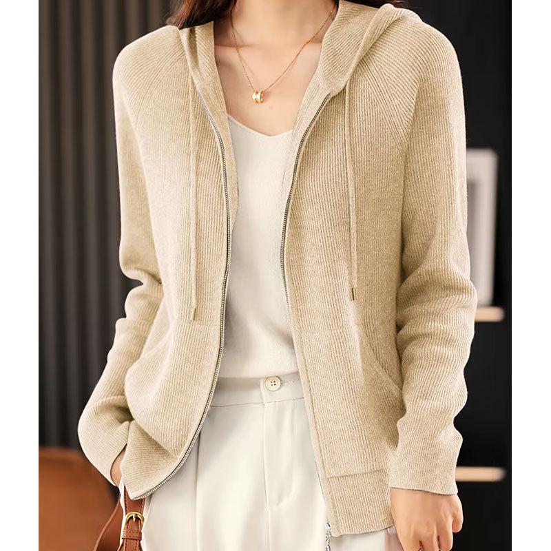 Audrey Hooded Cardigan