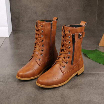 Charlotte Lace-Up Boots