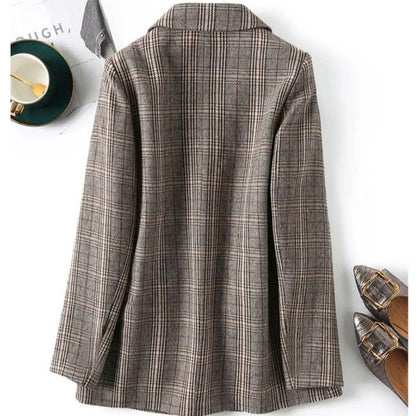 Harriet Check Blazer