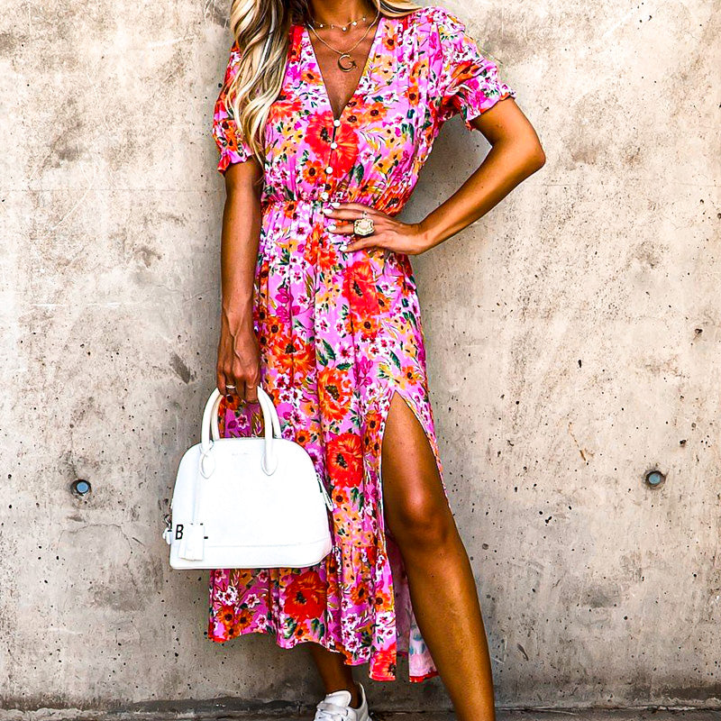 Bloomtrail Midi Dress