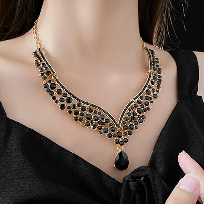 Isabella Midnight Crystal Set