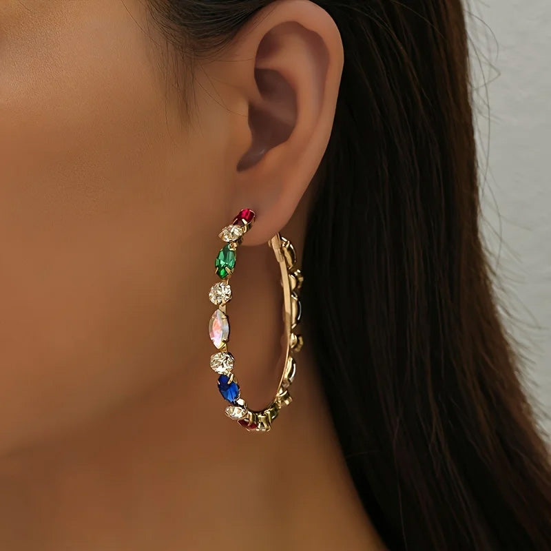 Keira Radiant Gem Hoops