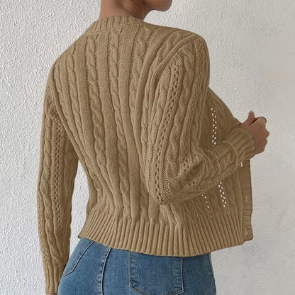 Olivia Knit Button Cardigan