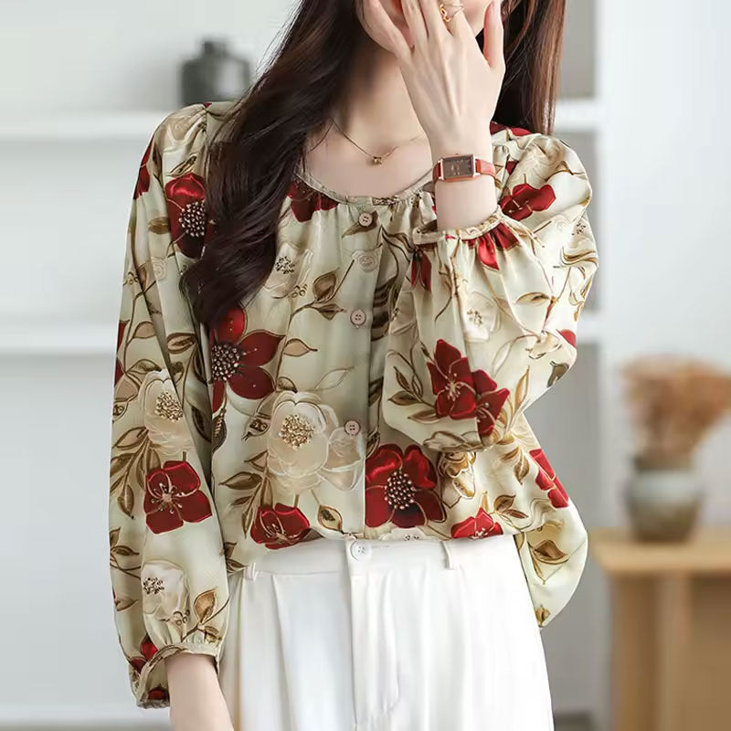Emily Floral Print Blouse