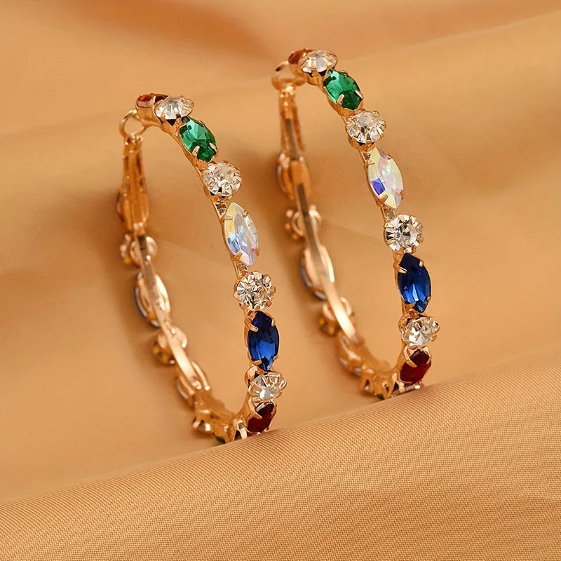 Keira Radiant Gem Hoops