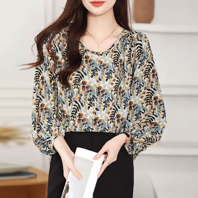 Ivy Leaf Flowy Blouse