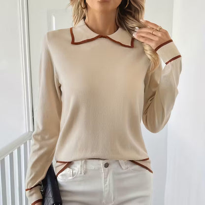 Chloe Collared Knit Sweater