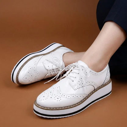 Harper Platform Oxford Shoes