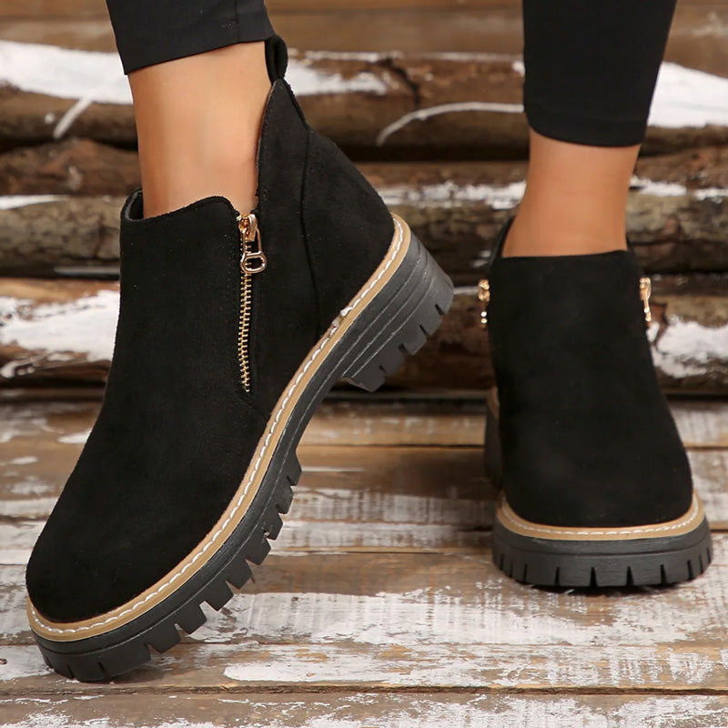 Tahlia Zip Ankle Boots