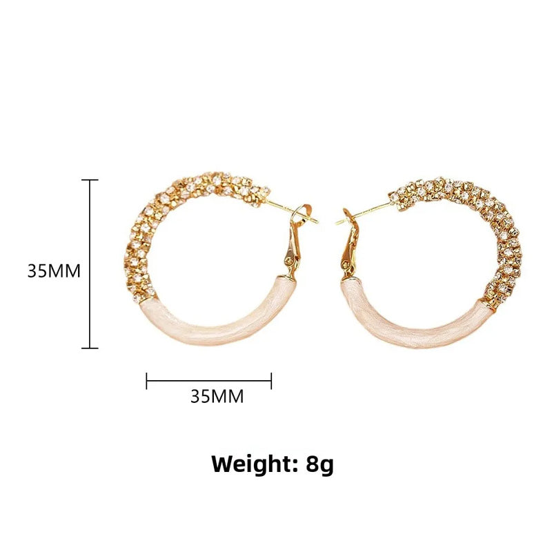 Lora Sparkle Hoops