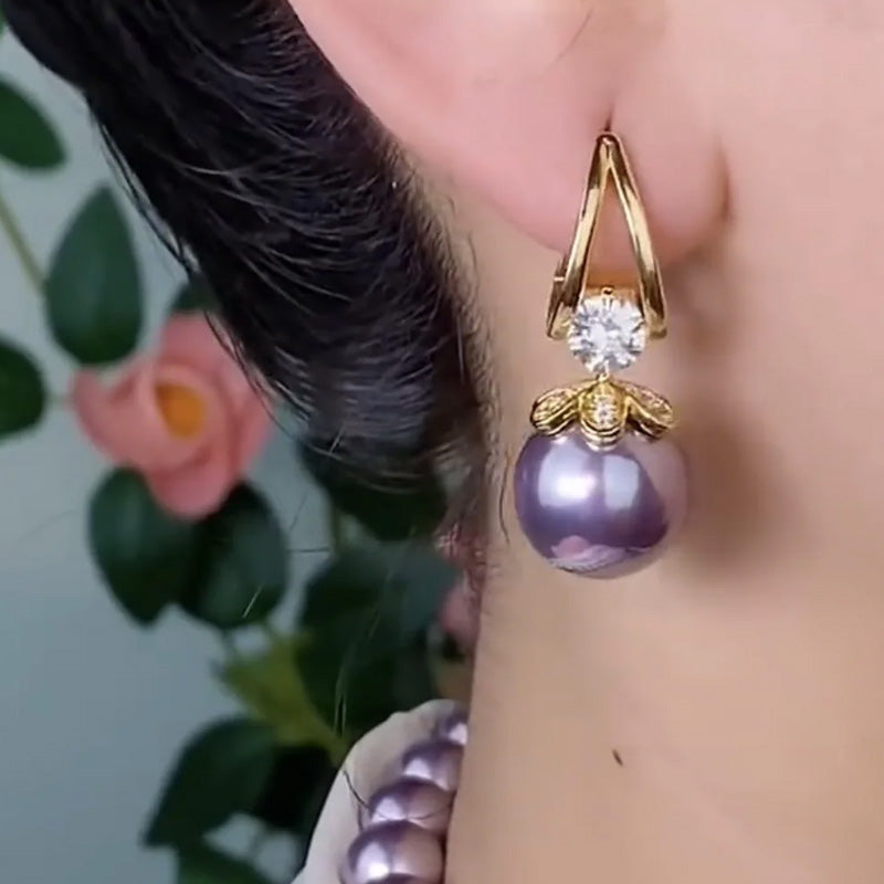 Luna Royale Drop Earrings