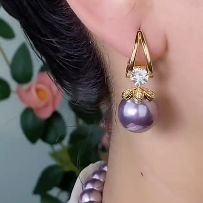 Luna Royale Drop Earrings