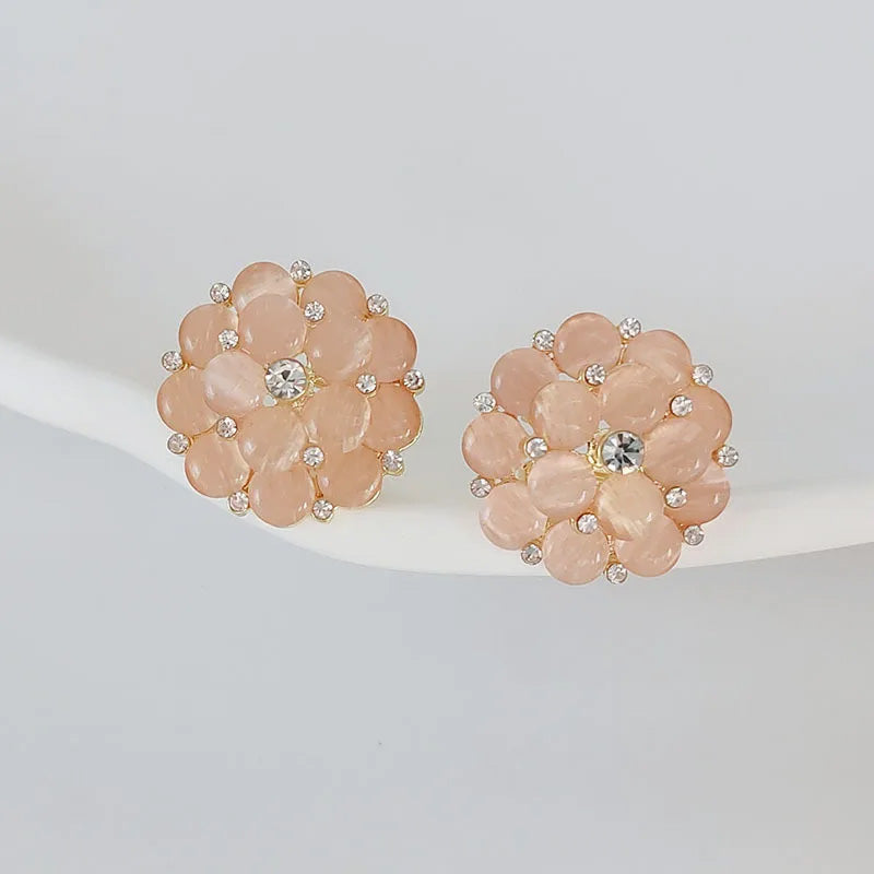 Madeline Clarke Blossom Crystal Earrings