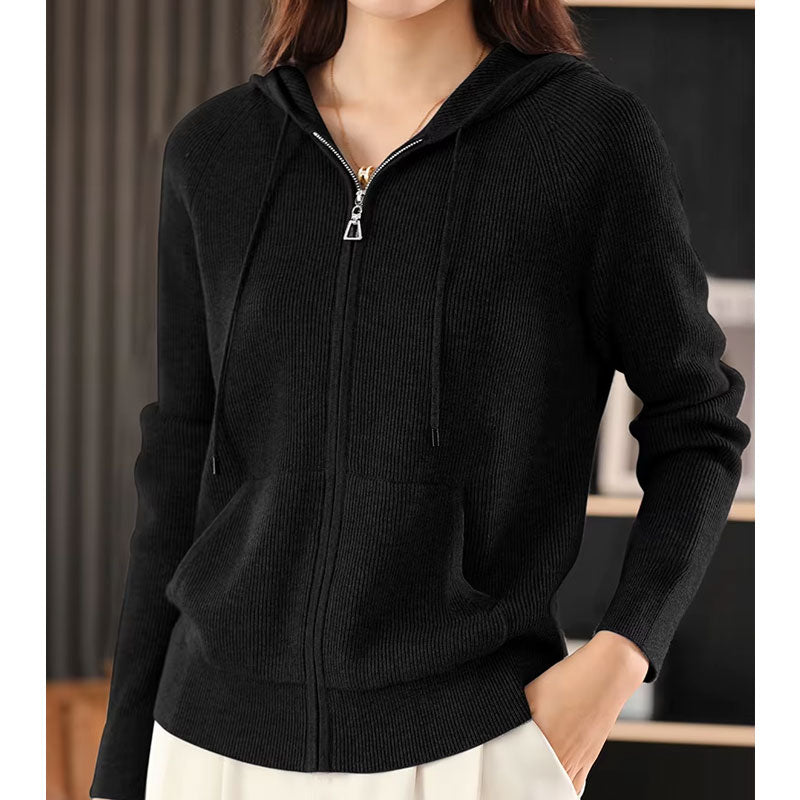 Audrey Hooded Cardigan