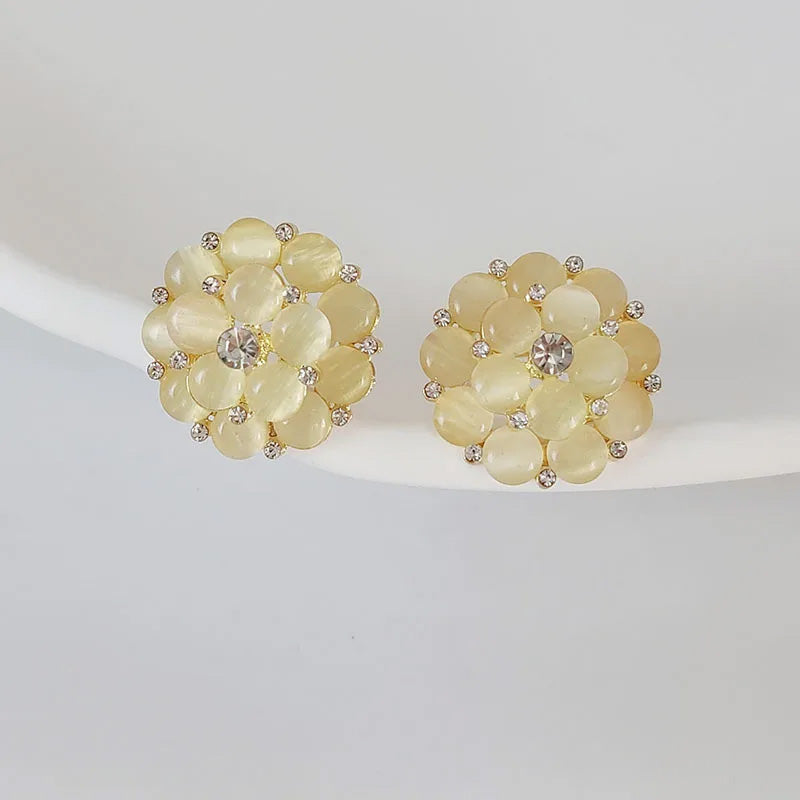 Madeline Clarke Blossom Crystal Earrings
