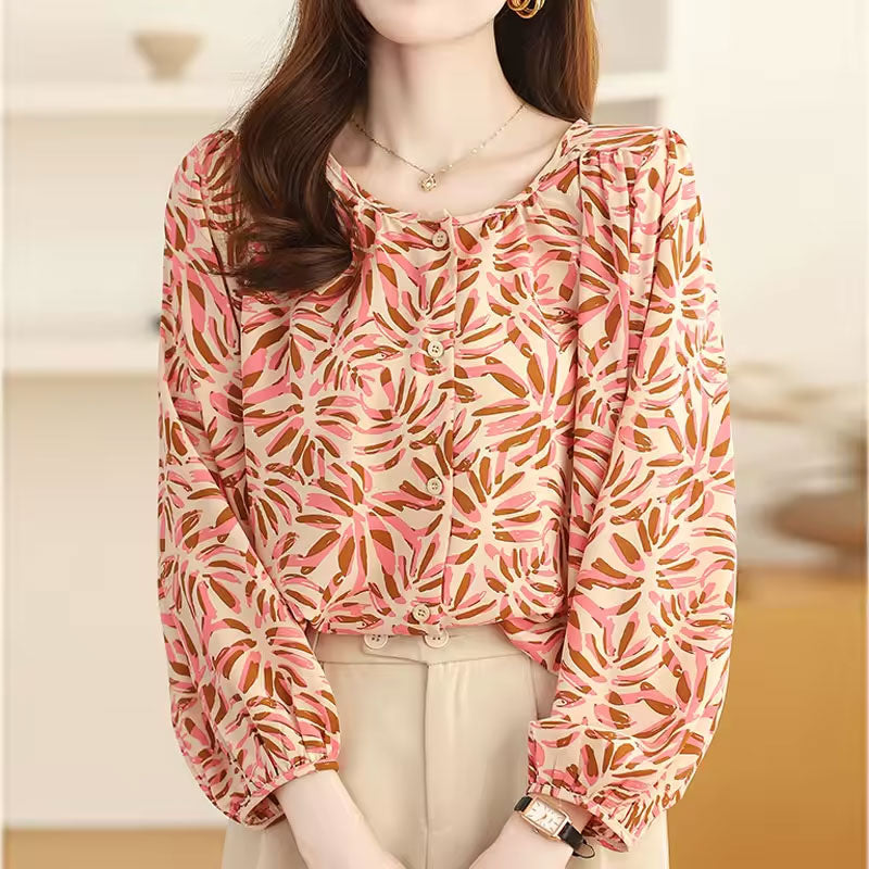 Ivy Leaf Flowy Blouse