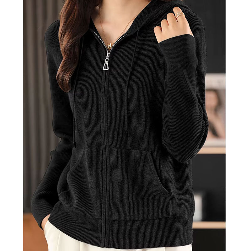 Audrey Hooded Cardigan