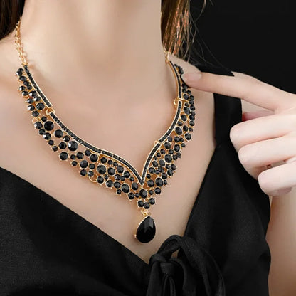 Isabella Midnight Crystal Set
