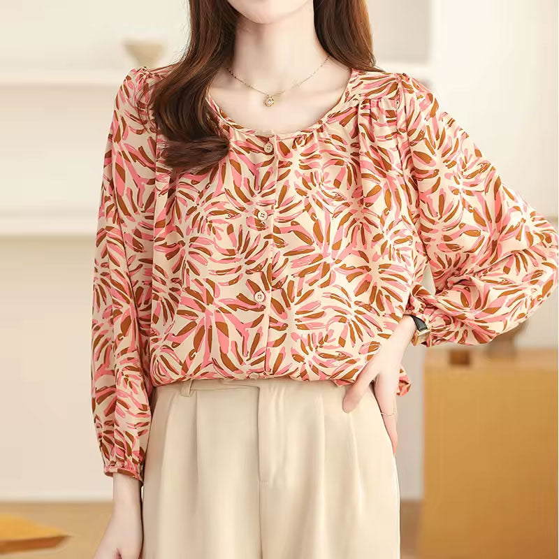 Ivy Leaf Flowy Blouse