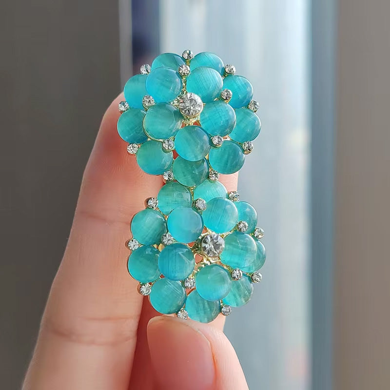 Madeline Clarke Blossom Crystal Earrings