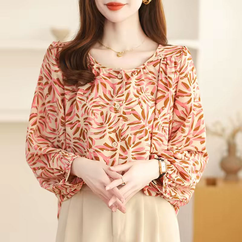 Ivy Leaf Flowy Blouse