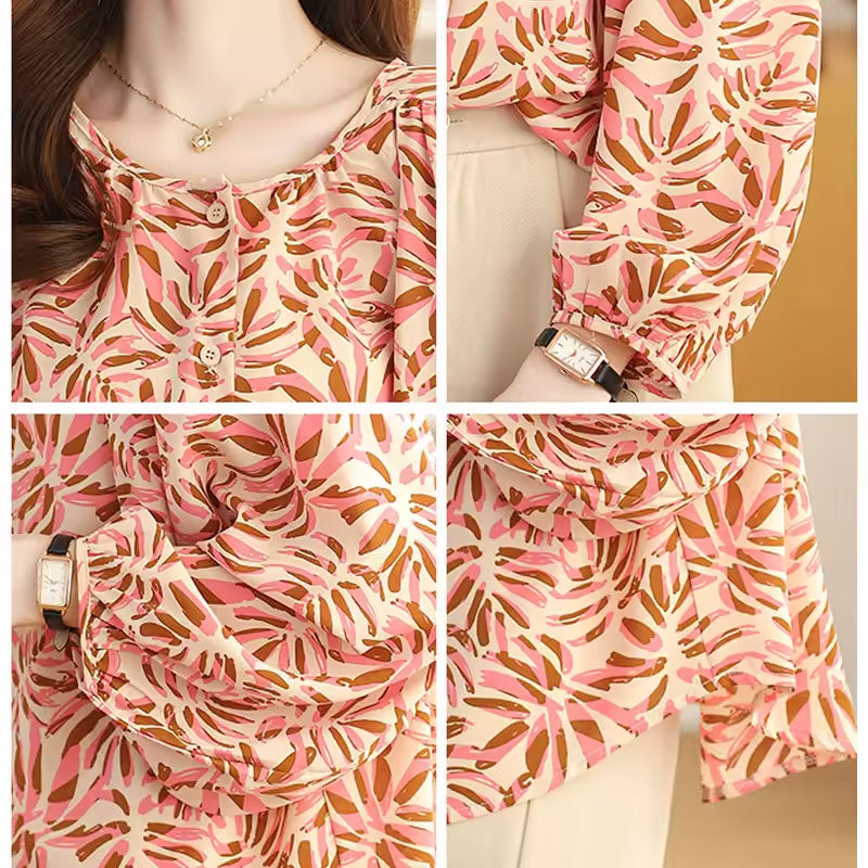 Ivy Leaf Flowy Blouse