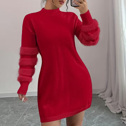 Sienna Soft Knit Sweater Dress