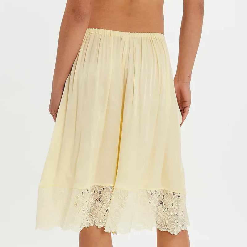 Chloe Lace Hem Lounge Shorts