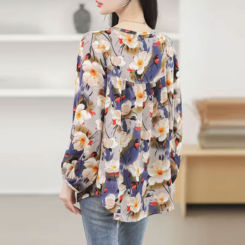 Emily Floral Print Blouse