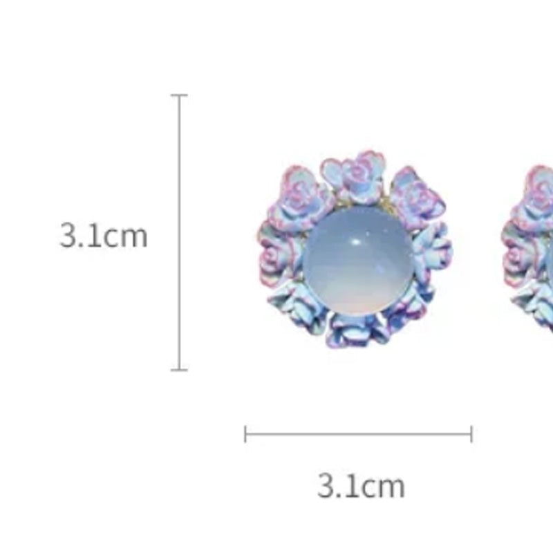 Ava Bloom Statement Studs