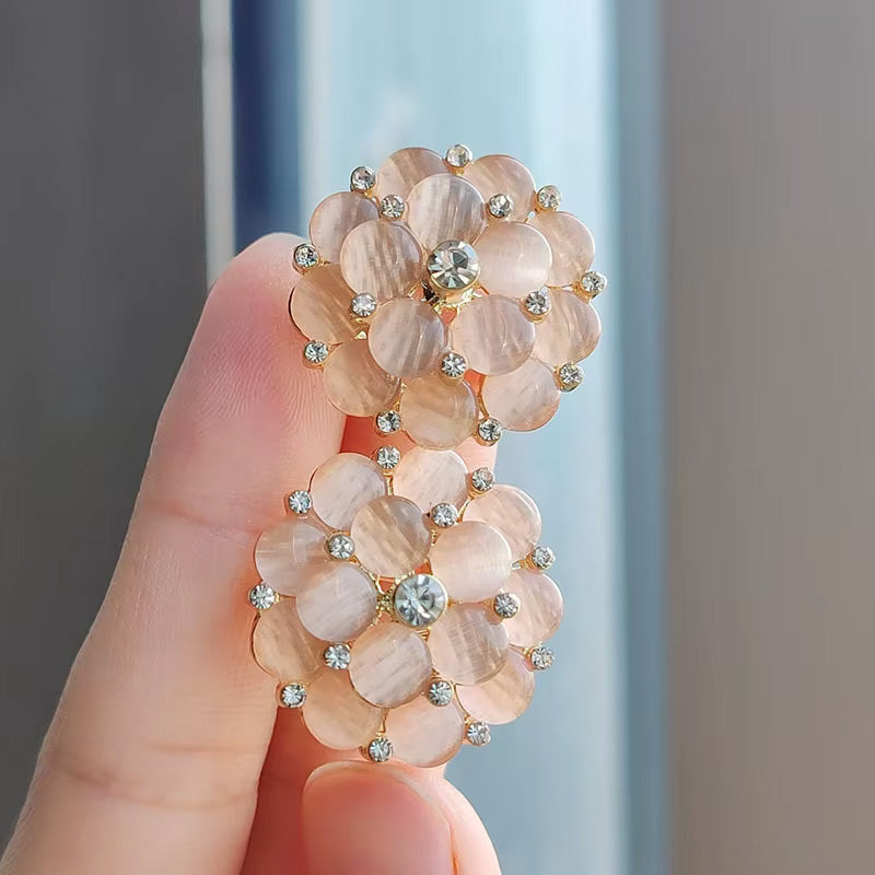 Madeline Clarke Blossom Crystal Earrings