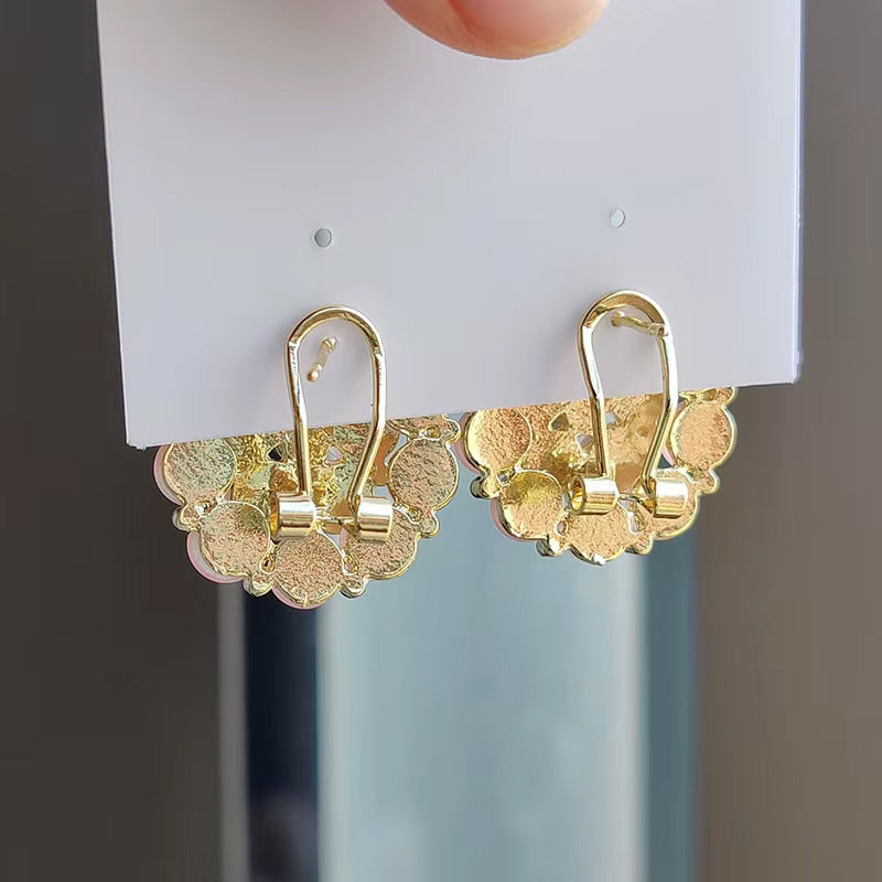 Madeline Clarke Blossom Crystal Earrings
