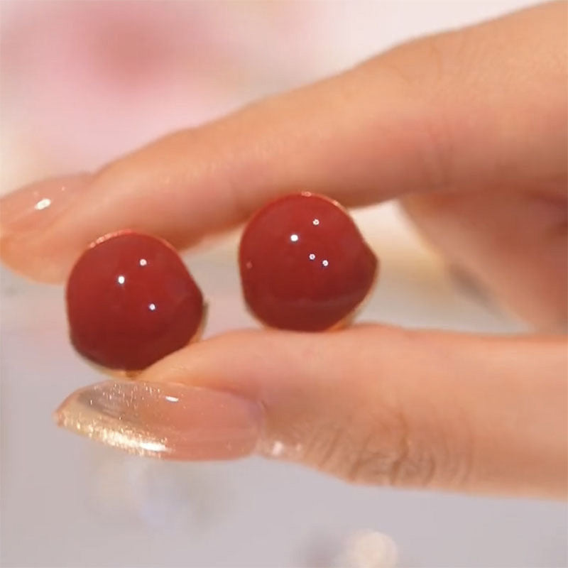 Bianca Classic Dome Stud Earrings