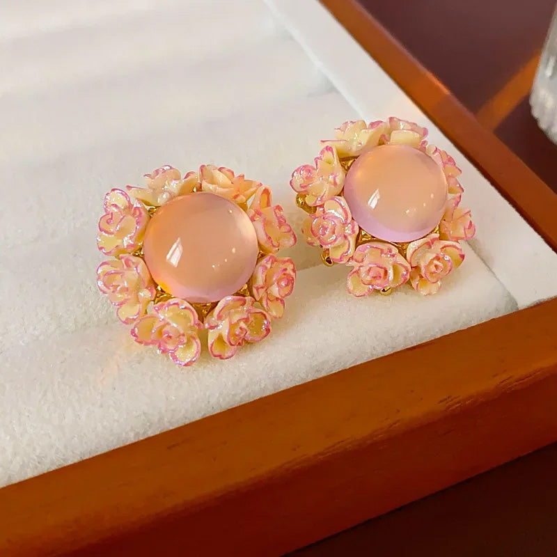 Ava Bloom Statement Studs