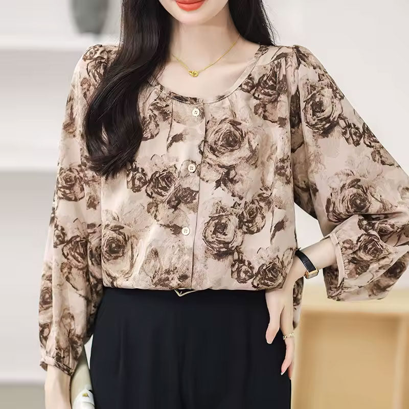 Lily Floral Print Blouse