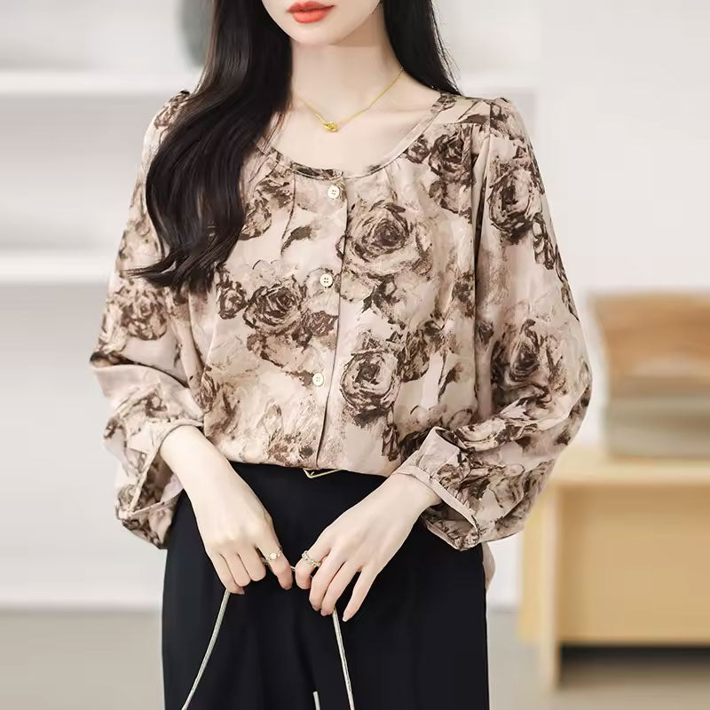 Lily Floral Print Blouse