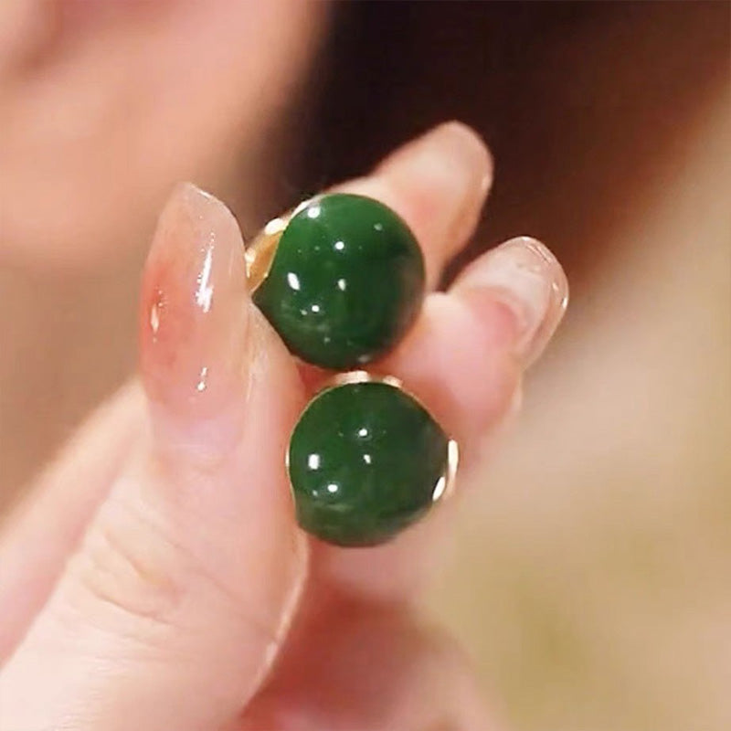 Bianca Classic Dome Stud Earrings