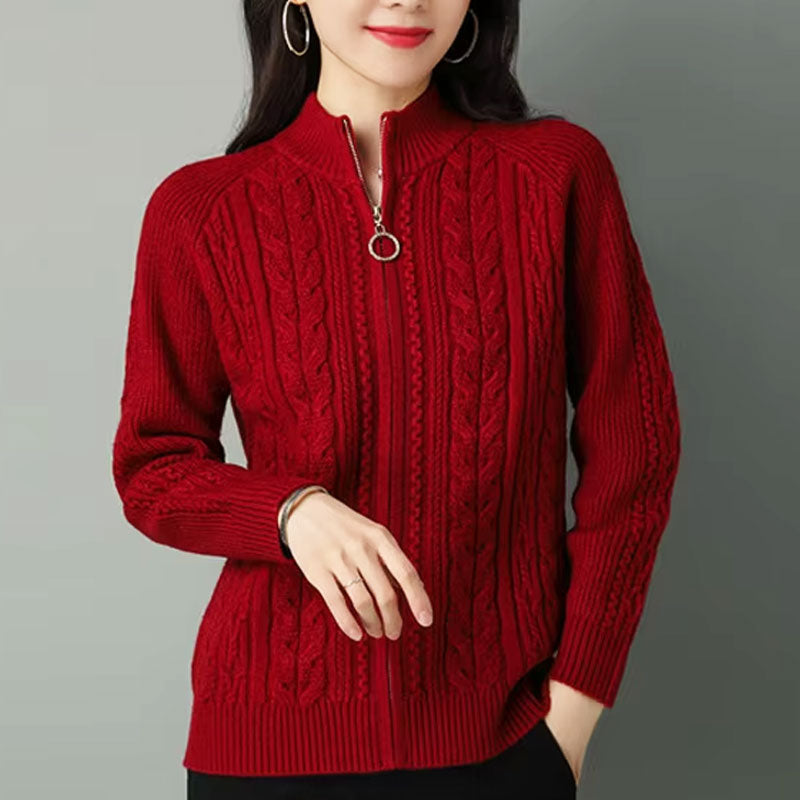 Chloe Turtleneck Cardigan