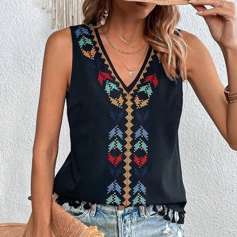 Sierra Embroidered Tank