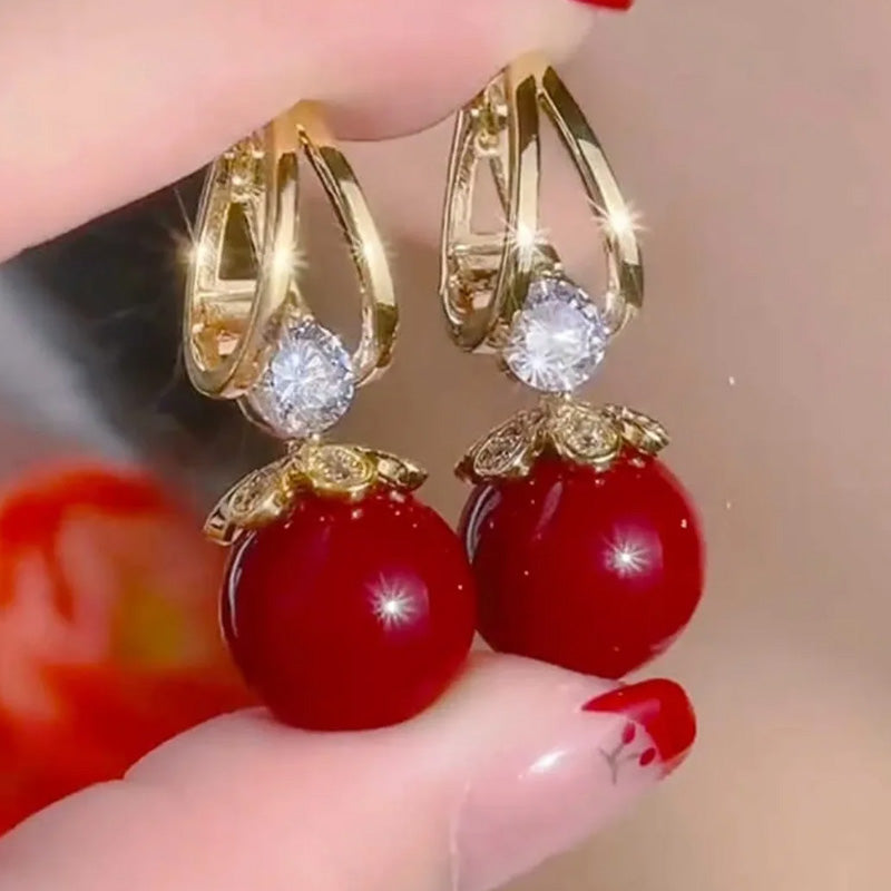 Luna Royale Drop Earrings