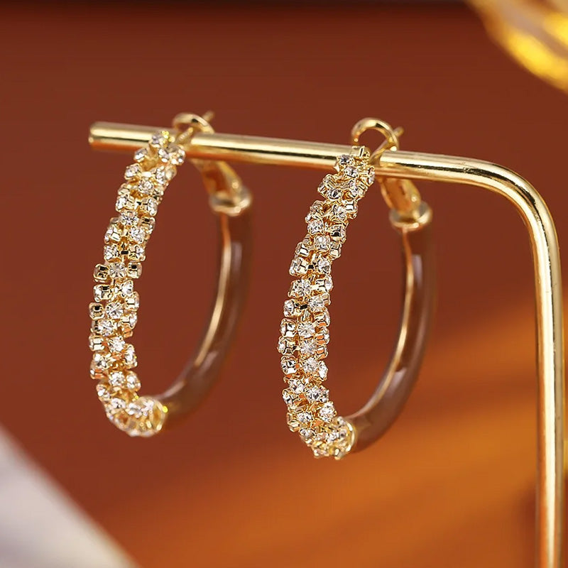 Lora Sparkle Hoops