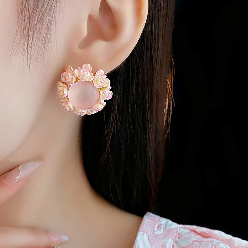 Ava Bloom Statement Studs