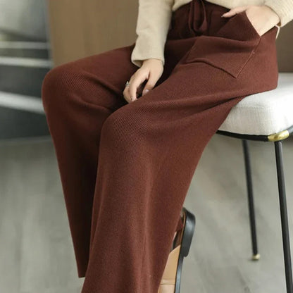 Charlotte Knit Wide-Leg Pants