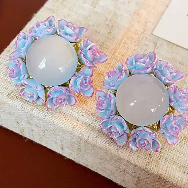 Ava Bloom Statement Studs
