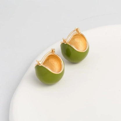 Olivia Dome Earrings