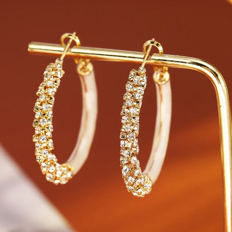 Lora Sparkle Hoops