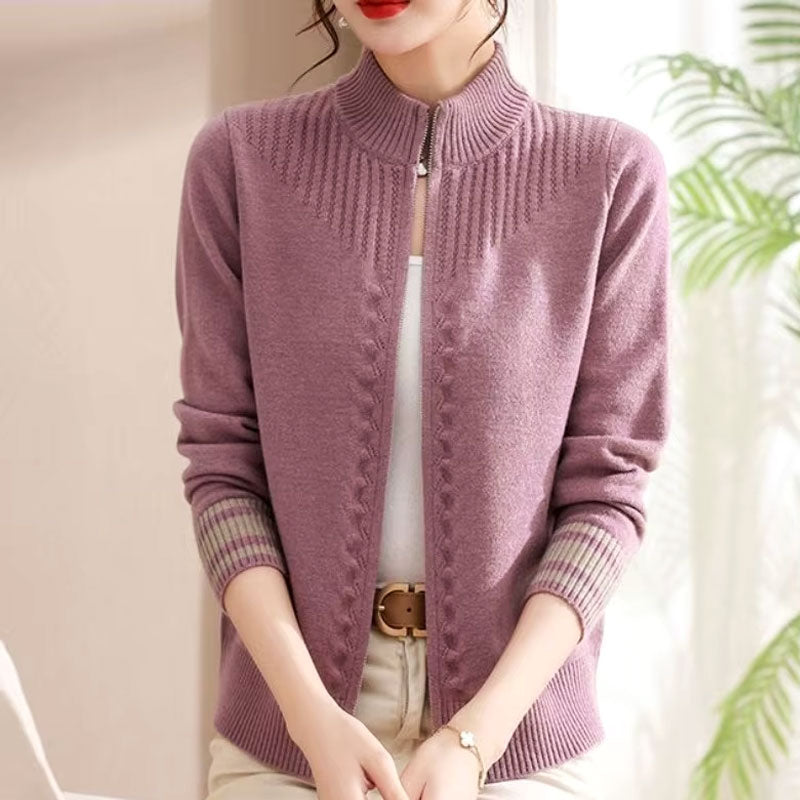Anne Turtleneck Cardigan