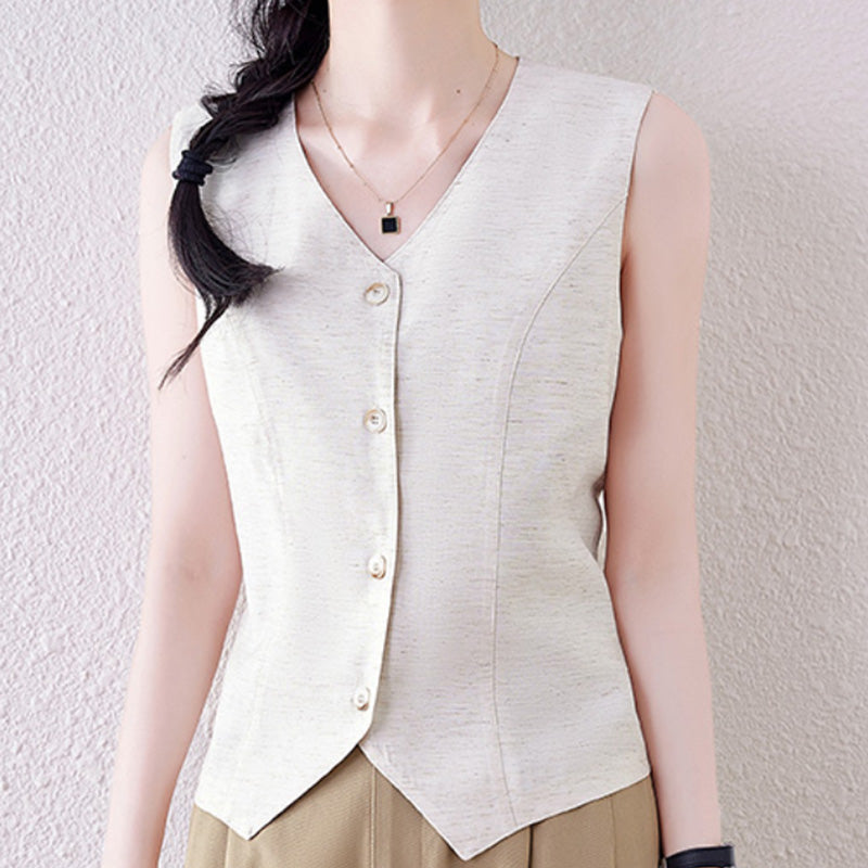 Harper Button-Up Vest