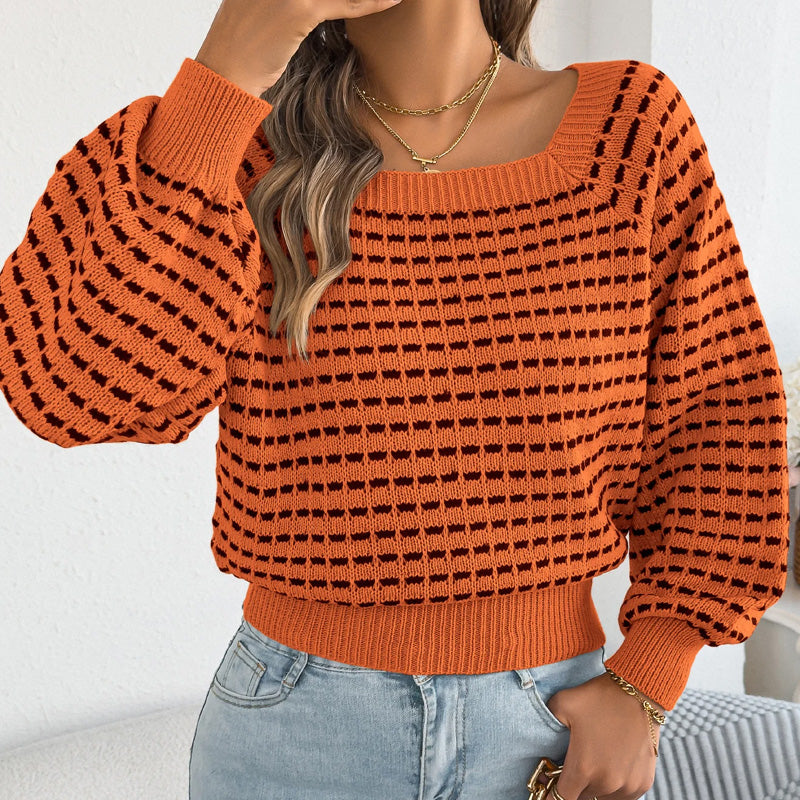 Willow Square-Neck Jumper